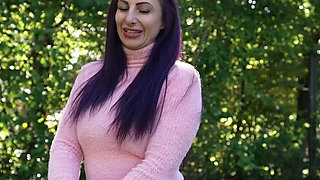 German Scout - German Inked MILF Devil Akita with Long Labia Pick up for First Casting Fuck