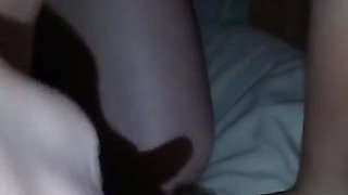 Netflix and Chill Ends in a Double Creampie