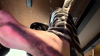 Maitresse Madelines solo foot fetish POV