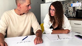 Fucked my torrid teacher, now I study better - meaty facial