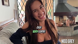 18yo Brunette From Brazil BJ after casting