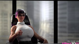 Corporate Training 2 - 3D Futanari Animation