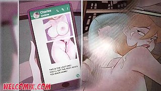 Horny MILF Sends Nudes - Hot Home Animation Fuck