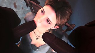 3D Collection of Babes from Games Fucks in Threesome