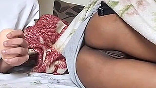 I Caught My Half Sister on the Bed Without Panties I Didn't Want to Rest I Ended up Fucking Her Hot