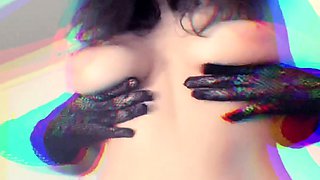 Extreme amateur pov blowjob with brunette babe