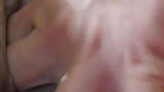 Milking Her Pussy When She Is Bondage and Fucking by Strapon