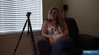 Super Hot Kate Wood Gives Horny Dude Intense Sloppy Blowjob