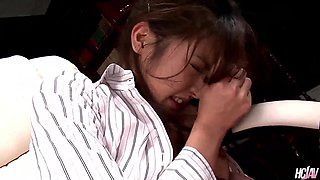 A Bunch of Cocks for Horny Japanese Lady Julia Nanase