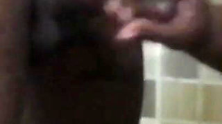 Fucking Ebony African Big Ass in the Bathroom