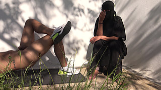 Punjabi muslim stepmother loves watching her naked stepson