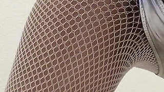 Domme in Fishnets Asmr