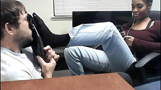 Freak underfoot old video