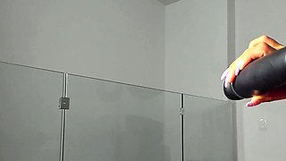 Curly Blonde Teen Records Solo Dildo Masturbation More at