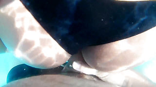 He Suddenly Takes My Bikini off to Fuck Me in the Swimming Pool