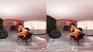 Giant Anal Dildo Fuck Machine - VRAnimeTed