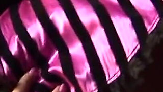 Blonde Mistress and Her Babes Get All Tight Holes Fucked Hard by a Masked Man with Huge Cock
