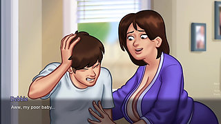 Hentai cartoon character in summer time saga new