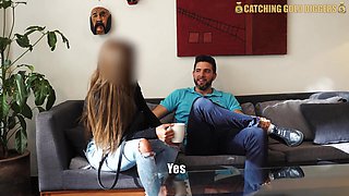 Mind-Blowing Venezuelan in Black Knickers Gets Humped By A Rich Gringo
