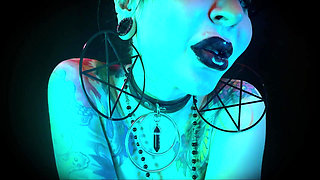 Hallows Eve Gothic Lips - Halloween, Black Lips, Goth, POV, Kisses, Makeup, Lip Gloss