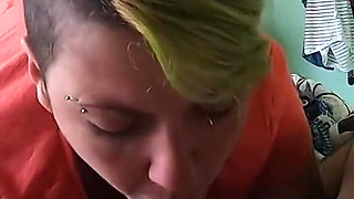 She was begging as she was hungry and a blowjob with cum in mouth was offered for her