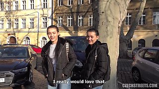 Twins are twice the fun: Blowjob, Cowgirl  Babe Porn