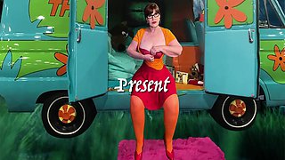 Granny Velma Dinkley: Magical Mystery Tour: Masturbation & Cock Sucking