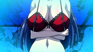 Sexy hentai girl with amazing big tits enjoys a deep fucking