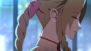 Seduction at Midnight: Aerith Decides Cloud Will Be Her New Year's Reward (Cartoon Sex)