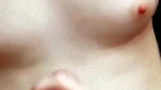 Cum on Her Teenytitts