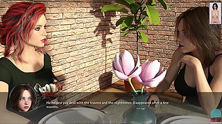 Curvy big boob teen mom gets playful in 3D animation