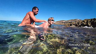 Underwater Anal Sex Cum Eat Mouth Piss