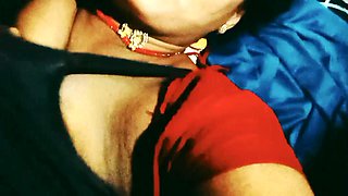 Desi Village Beauty Housewife and Husband Romance Hot Lip to Lip Kissing