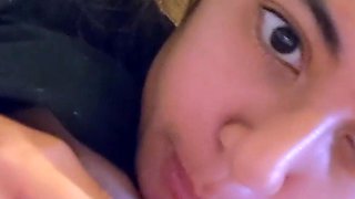 Teen Glasses Cam with Big Boobs