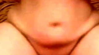 Big-Ass BBW Amateur Plays with Sex Toy on Webcam