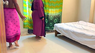 Stepson Enters Arabian Stepmom's Room & Ties Her Hand Then Gives Rough Fuck & Cum Wild on Her Face - Big Ass & Huge Boobs MILF