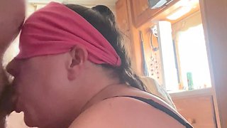 A Nice Morning Face Fuck on Her Knees