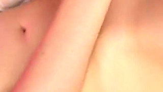 Horny Skinny Blonde Stepmom Want to Cum for You and Spreads