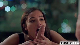 TUSHY Bad Lady Emily Has An Addiction To Adrenaline & Ass fucking - Emily Willis