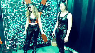 Slapping his dick and balls extremely hard  - Mistress ZEIDA - EMASCULATION CBT HD