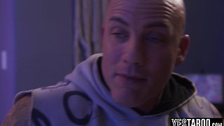 Protective stepdad pounds stepdaughter