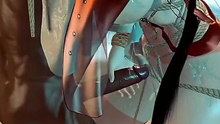 3D Big Boobs Cosplay Model Naked Her Perfect Boobs Got Fucked by BBC