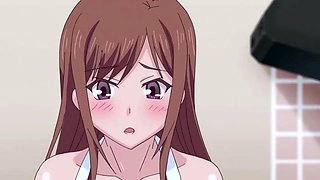 Uncensored Hentai Hot Romantic Sex in the Kitchen