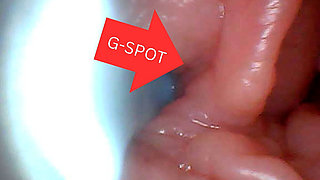 First Time: an Endoscope Reveals the G-spot up Close - Without Mounting!