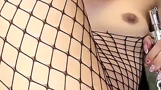 Vegetable in the Anus and Pussy at the Same Time