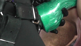 Miss Alessa Milano My Strap on, Her Ass & the Green Dragon Fap