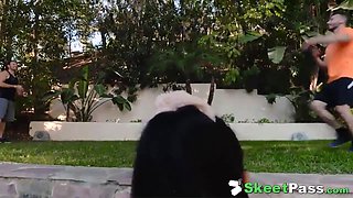 Katya Rodriguez Petite Latina Teen Slut Fucks Old Stud & His Buddy
