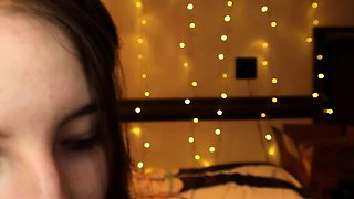 Skinny pierced amateur redhead rough fucking huge toys