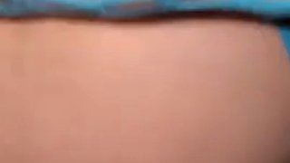 Fat belly bbw fucked by skinny guy on the side of the bed