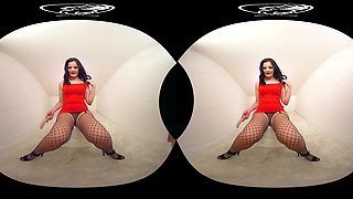 321 - Kizzy Wixx; Solo Brunette Amateur Strip And Masturbate